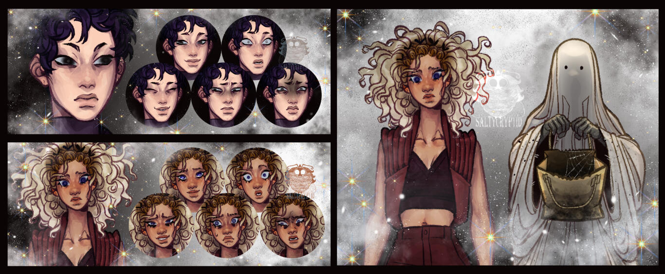 2022 Spooktober VN Jam Sprites